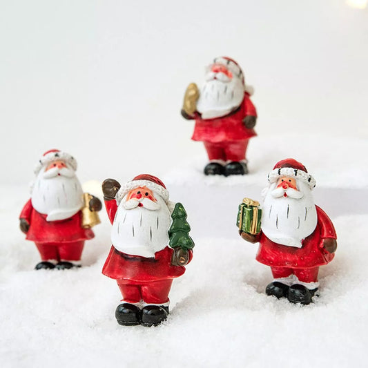Christmas Santa Claus Miniature Figurine Ornament - Onestop clothes shop