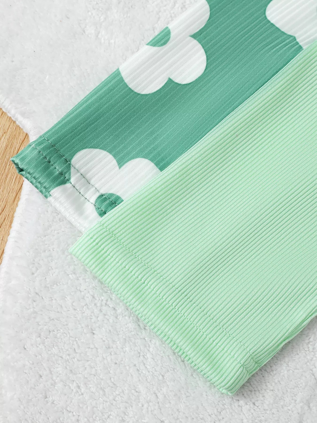 Children's Long Sleeve Bodysuit and Pants 4 Piece Set - Onestop clothes shop