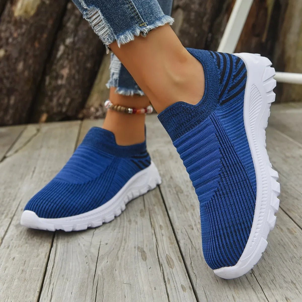 Breathable Mesh Platform Athletic - Onestop clothes shop