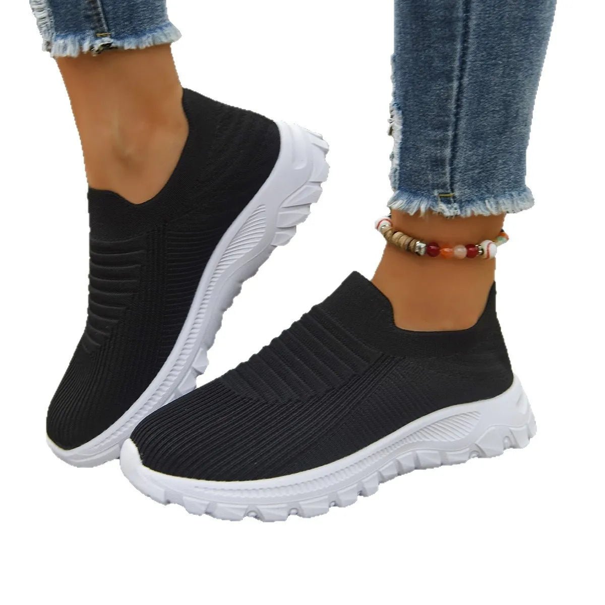 Breathable Mesh Platform Athletic - Onestop clothes shop